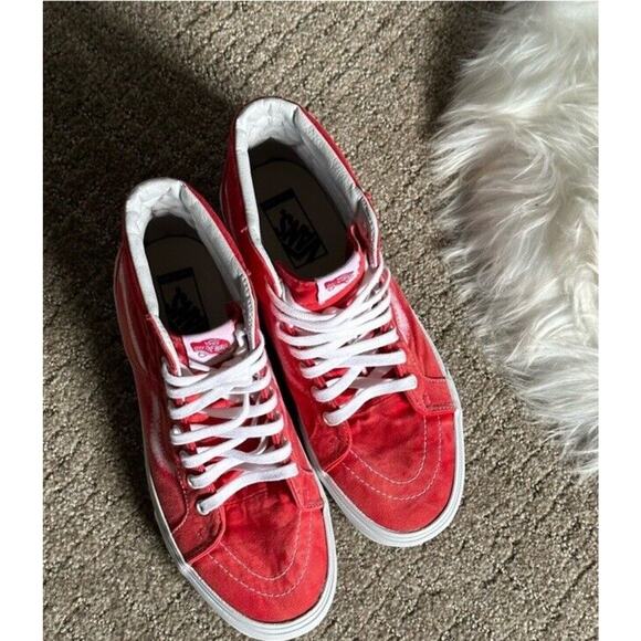 Vans Authentic Red Custom Dip - Picture 3 of 11